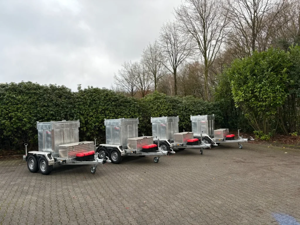 Mobile Tankanlage – bis 1.000 l Diesel und 330 l Benzin